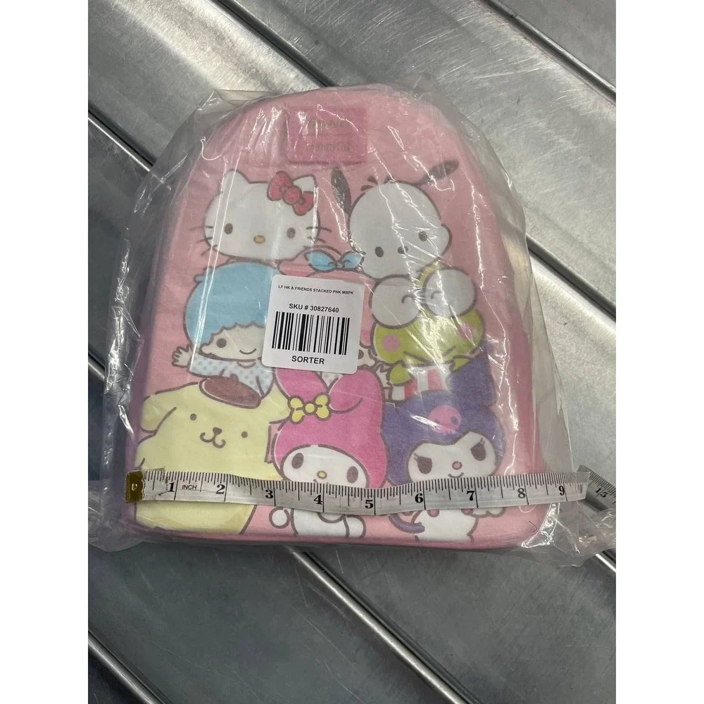 Loungefly‎ Sanrio Hello Kitty & Friends Stacked Cute Mini Backpack - NWT